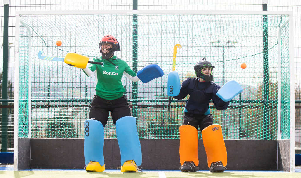 Irish women's hockey goalkeepers SoftCo