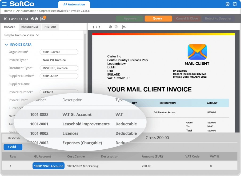 Solutions ExpressAp your mail client invoice